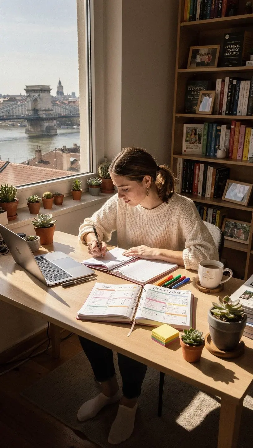 Pénzügyi tervezéshez szükséges eszközök és táblázatok képe